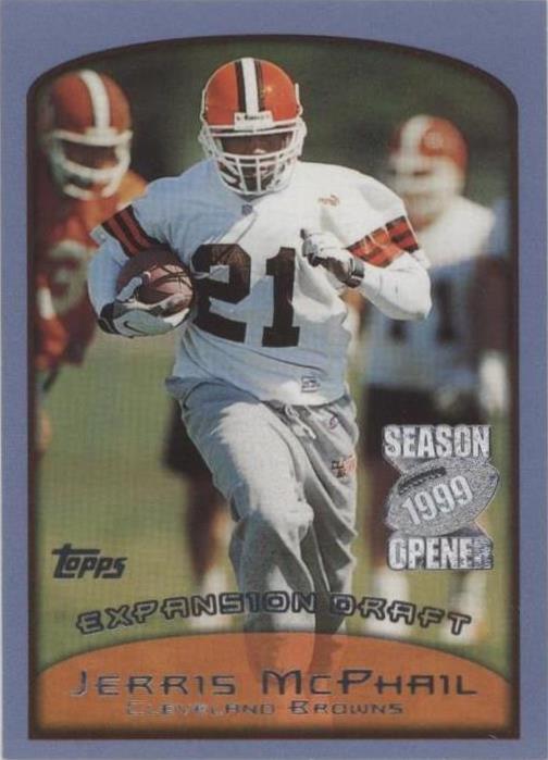 1999 Topps Season Opener Jerris McPhail #135 - 1 of 2