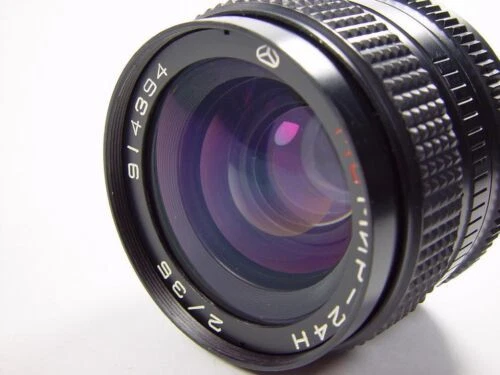 Lentes de cámara gran angular Zenit f/2