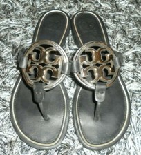 miller pave logo slide thong sandals