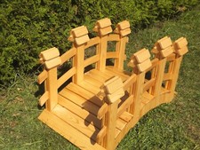 Gartenbrücke aus Holz