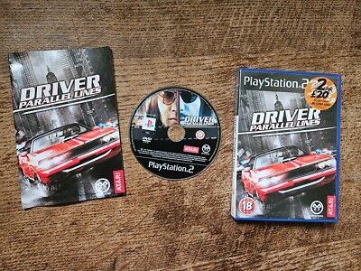 SONY PLAYSTATION 2 PS2 - DRIVE PARALLEL LINES #BLG21p CIB