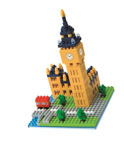 Nanoblock London Big Ben Building Kit 