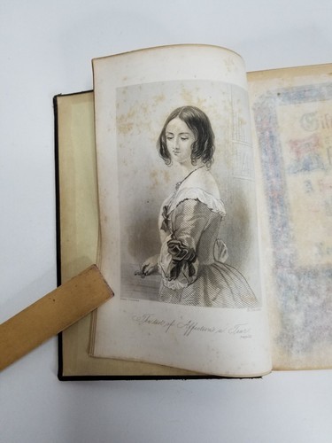 Gift of Affection a Souvenir for 1852 Collection of Poetry Antique Book Leavitt - Picture 6 of 14