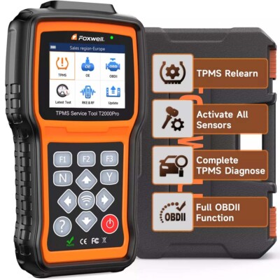 Foxwell T2000 PRO RDKS / TPMS Service Tool zum Anlernen und TPMS Programmieren