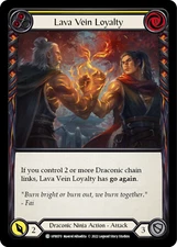 Flesh and Blood TCG Lava Vein Loyalty (Yellow) [UPR070] (Uprising)