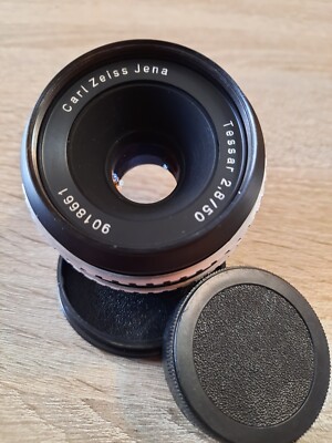 Carl Zeiss Jena Tessar 2.8/50 ZEBRA DDR NEW lens M42 | eBay