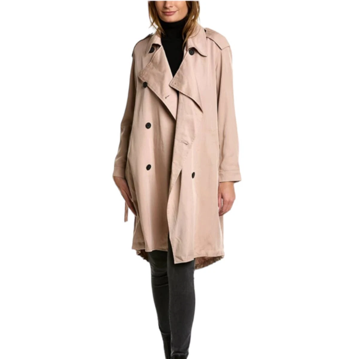 Pink macs top and trench coats