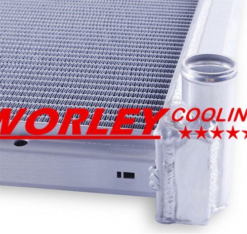 CA-3 Row Aluminum Radiator For 1968-1973 Pontiac GTO 6.6L 7.5L 69 70 71 72 28" - Picture 5 of 7