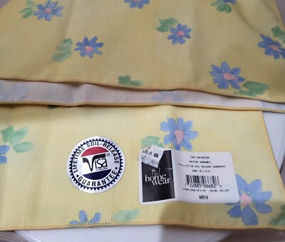 2 Visa by Milliken livetime Soil-release Guarantee Napkins Polyester yellow 17.5