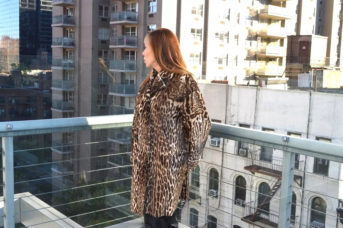 $9,900 Gucci Coat Leopard Runway Fur Animal Print size 44 NEW WITH TAGS