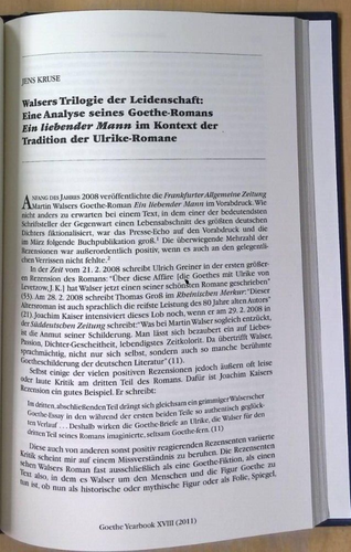 Goethe Yearbook Vol. 18 by Daniel Purdy (2011, Hardcover) - Picture 7 of 8