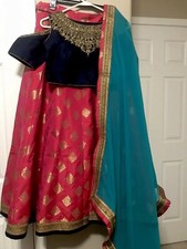 Bridal Indian party wear lengha. Lengha choli wedding choli