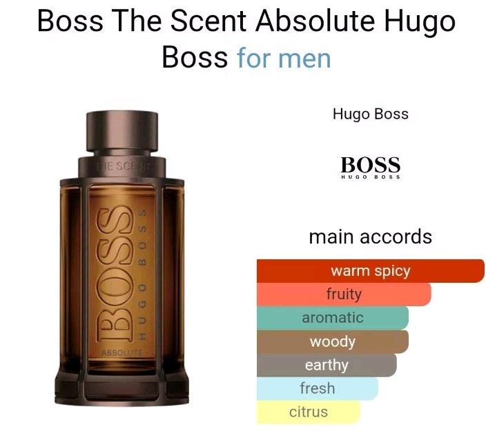 HUGO BOSS The Scent Absolute for Him EDP 3.3oz-100mL Discontinued