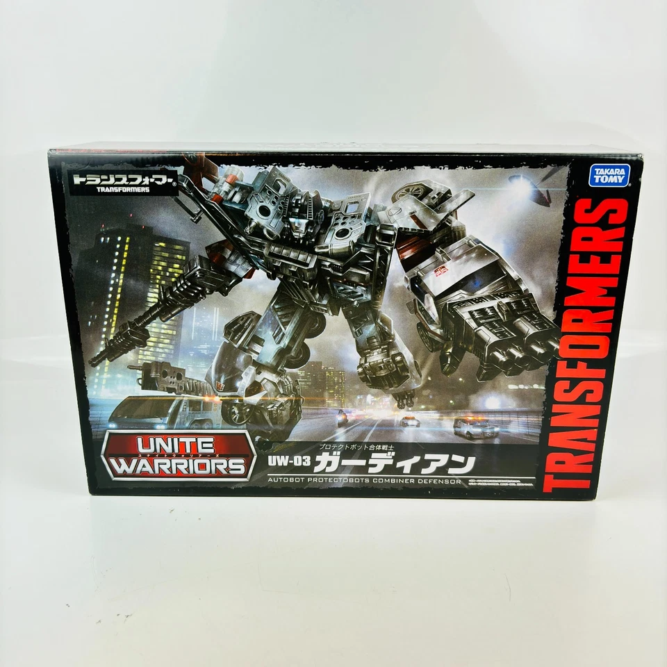 Takara Tomy UW03 Guardian Transformers Unite Warriors Action Figure Japan - Image 2 of 4