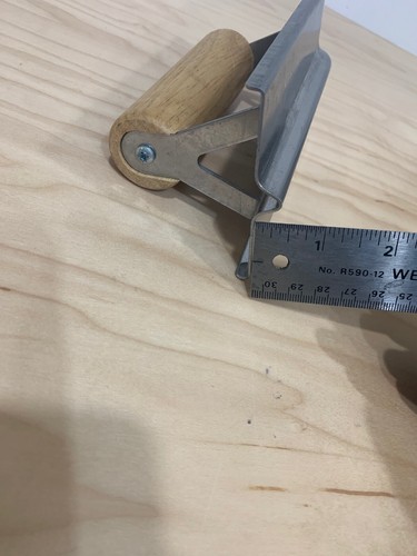 Herramienta de lechada para cultivador de cemento artesanal de 6"" x 3"" como nueva - Imagen 7 de 10