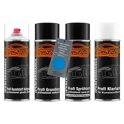 Lack Spraydosen Set Kunststoff für Gen. Motors Hummer WA121J Rip Tide Metallic