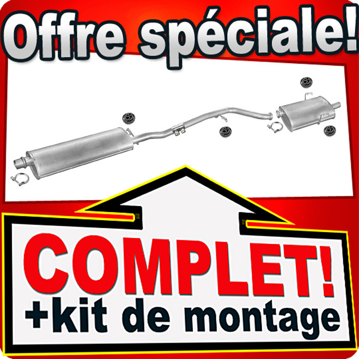 Échappement Peugeot 406 2.0 pour restaurer le confort du Coupé