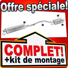 Pot d'échappement Peugeot 406