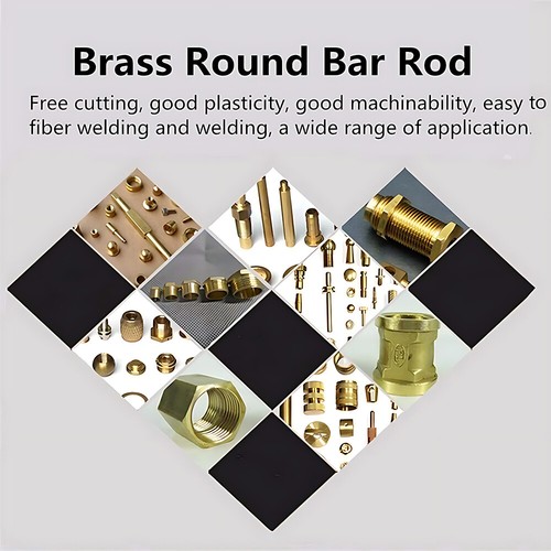 Brass Solid Round Rod, 3-120mm Diameter, 100-300mm Length, New Lathe Bar Stock - Picture 8 of 12