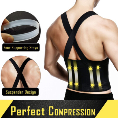 Lumbar Back Support Lower Back Brace Sport Work Belt for Men Women Pain Relief