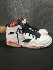 Air Jordan Flight Club '91 Infrared White Sneaker Size 7Y / 8.5W DM1685-106