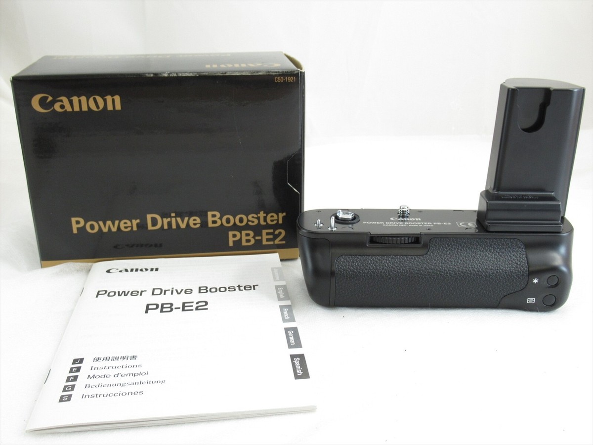 NEAR MINT in BOX】Canon Power Drive Booster PB-E2 for EOS-1 1N 1V 