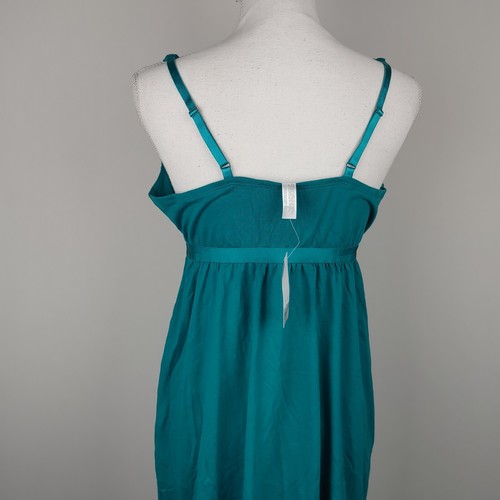 Lane Bryant Cacique Sleep Lingerie Lace Chemise Babydoll Plus 14/16 Green NWT - Picture 7 of 13