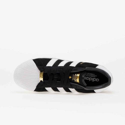 Adidas Originals Superstar XLG Black White ID4657 Casual Shoes Suede Sneakers - Picture 3 of 6