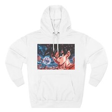 Anime-Inspired Three-Panel Fleece Hoodie, Perfect for Fans, Cozy Streetwear