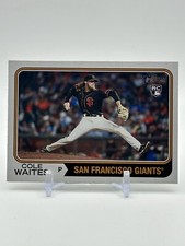 2023 Topps Heritage Cole Waites RC Rookie Card #258