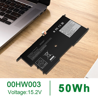 New 00HW003 Battery For Lenovo ThinkPad X1 Carbon Gen 3 3rd 2015 SB10F46440 50Wh