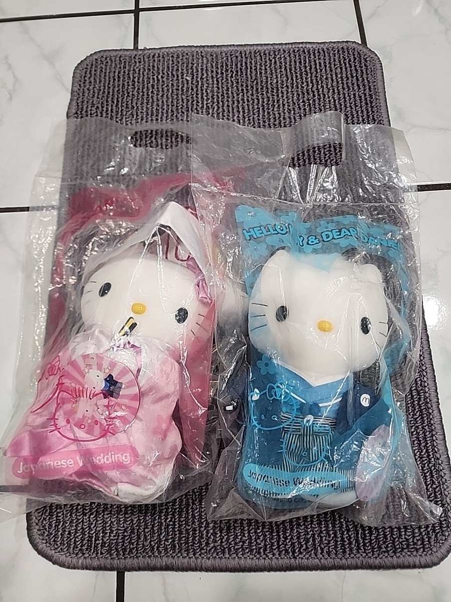 HELLO KITTY Dear Daniel McDonalds Japan Wedding Couple Plush Toys New  Sealed