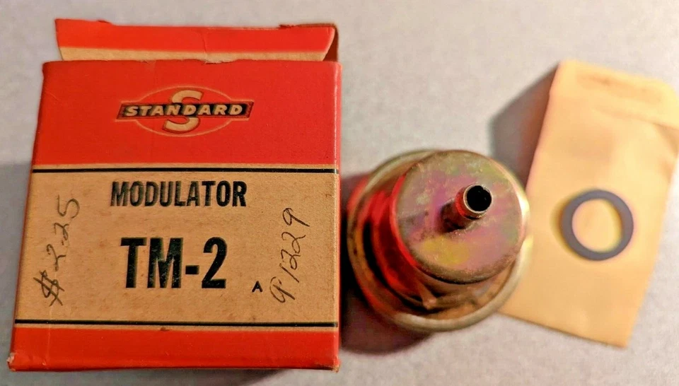 Modulador de transmissão NOS Standard TM-2 TM2 Turboglide VM112 1957 Chevy Vintage - Imagem 2 de 3