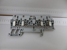 LOT OF 50 Allen Bradley 1492-L30 Grey Terminal Blocks