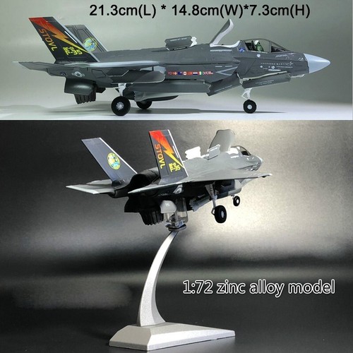 Modelo militar fundido a presión de aleación 1:72 USMC Lockheed Martin F-35B ... - Imagen 2 de 16