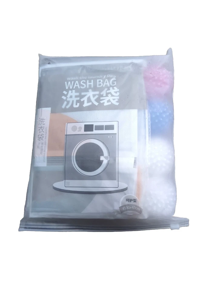 Washing Machine Bag With Balls - Image 2 of 2