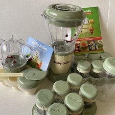 Baby Bullet Baby Care System Baby Food Maker Akcesoria + System przechowywania Zestaw 8