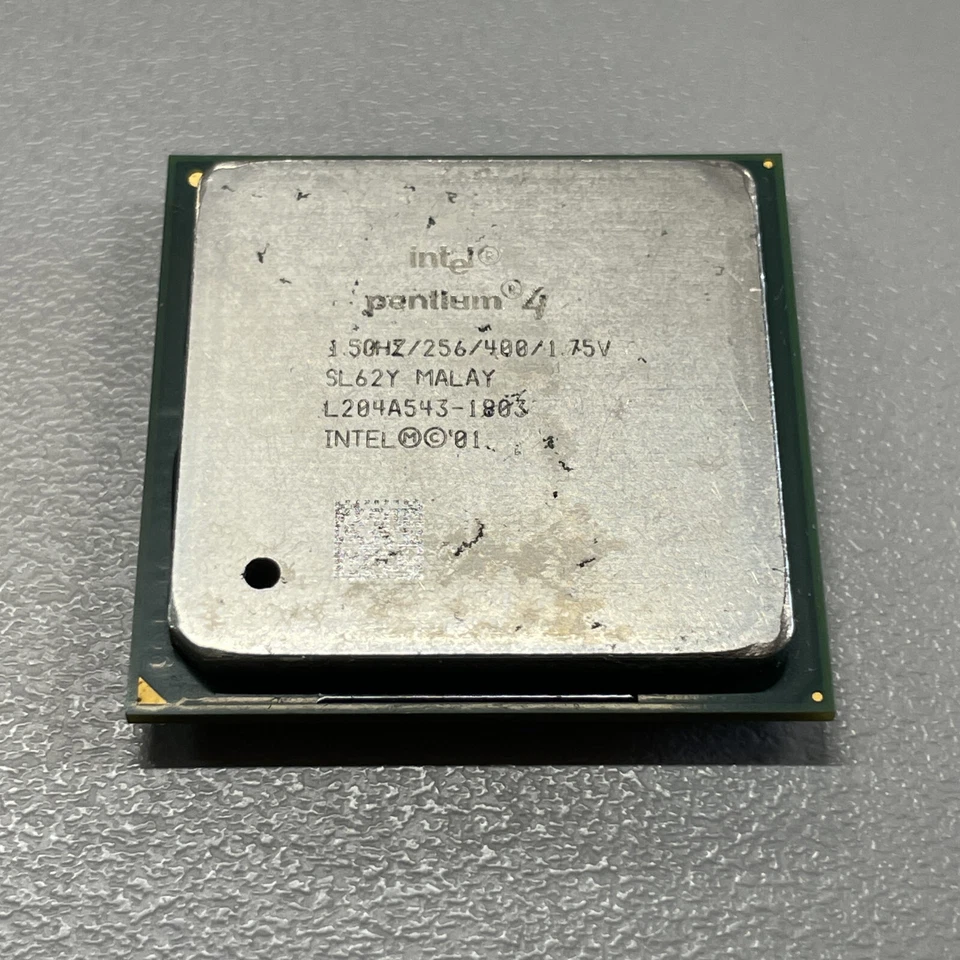 Intel Pentium 4 1.50 GHz CPU 256KB Cache 400 MHz FSB Processor Socket 478 SL62Y - Image 2 of 3