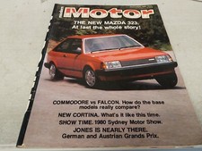 Nov 1980 Modern Motor Magazine Commodore vs XD FALCON Cortina 