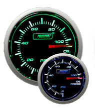 Oil Pressure Gauge-electrical-greenwhite 52mm2 116 Inc. Sender-prosport