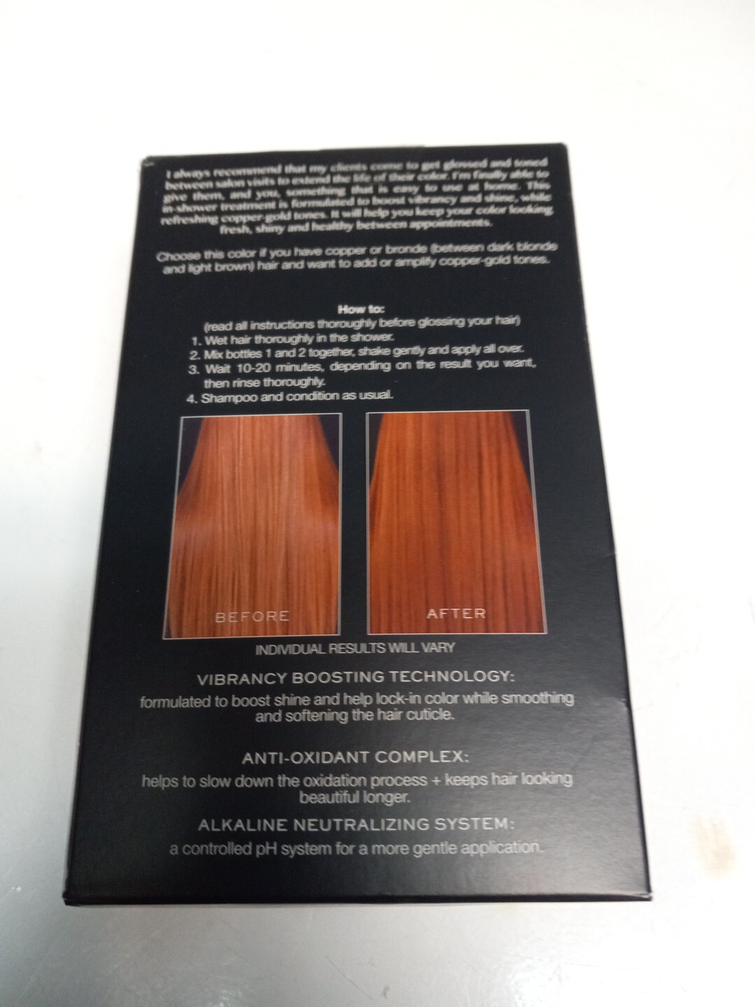 Kristin Ess Signature Gloss Hair Color Copper Penny New Sealed