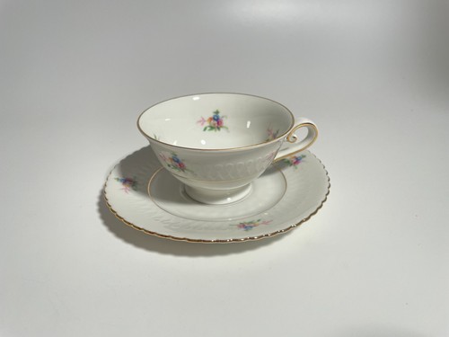 Antique Set 6 Cups Porcelain SELTMANN WEIDEN BAVARIA Model ELISABETH - Picture 5 of 8