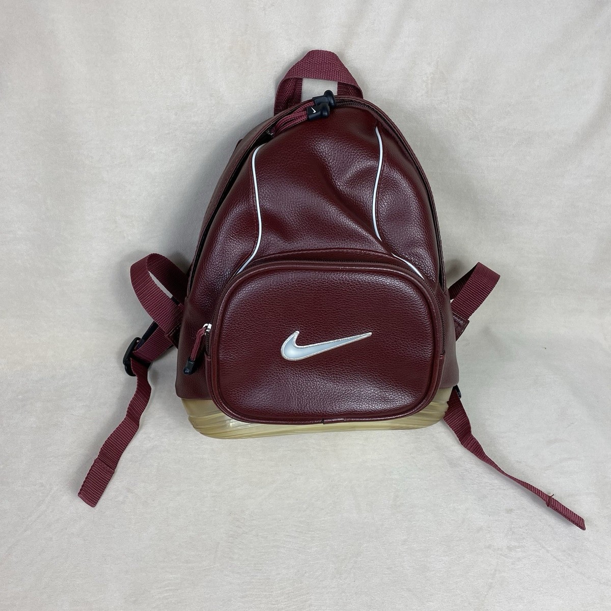 Vintage Nike Backpack Original 90s Leather Unisex Backpack Zaini