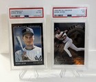 1993 Pinnacle Derek Jeter and 1998 Metal Universe Derek Jeter PSA GRADE