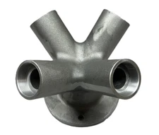 LASE PC-120S Quad Manifold Adapter for 4 Screw-on 1 3/8-18" Driver to 2" Horn