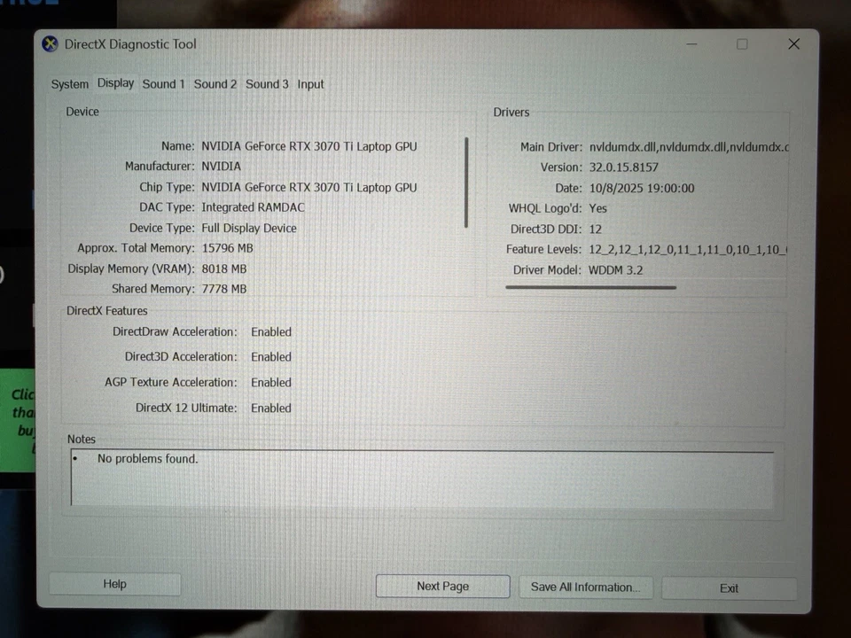 Lenovo Legion 5 Pro 16 165Hz QHD+ 3,2 GHz Ryzen 7 6800H 16 GB 2,5 TBSSD RTX 3070 Ti Foto 3 de 4