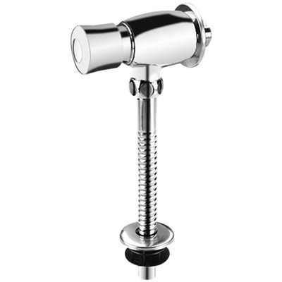 Brass Manual Flush Valve Delayed Flushing G1/2 Thread With Stainless Steel Pipe