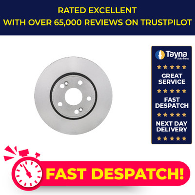 2x Brake Discs Pair Vented fits RENAULT ESPACE Mk3 2.2D Front 96 to 00 280mm Set