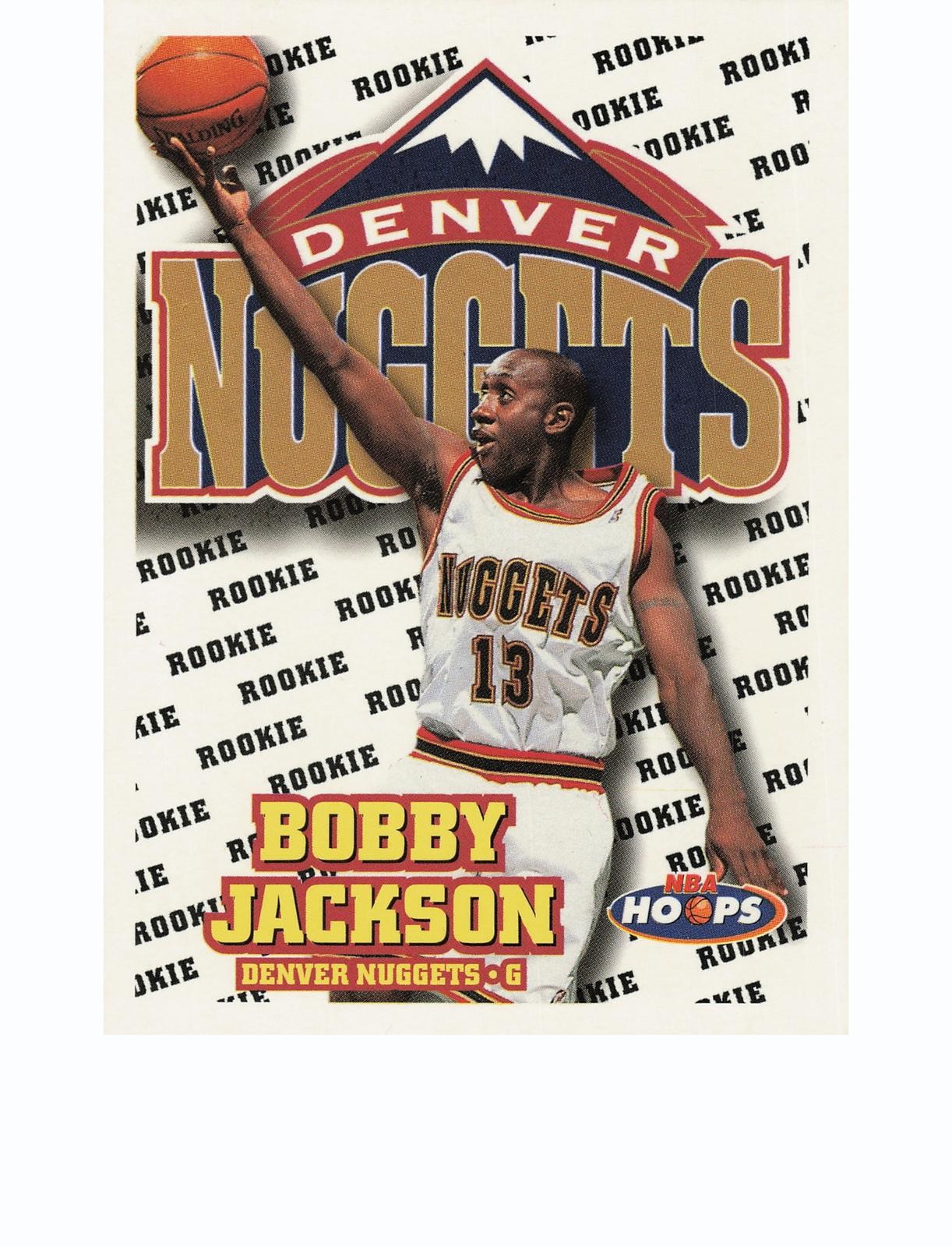 1997-98 Hoops #195 Bobby Jackson RC Near Mint or Better