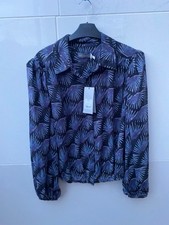 MINT VELVET GEO PRINT SHIRT SIZE LARGE